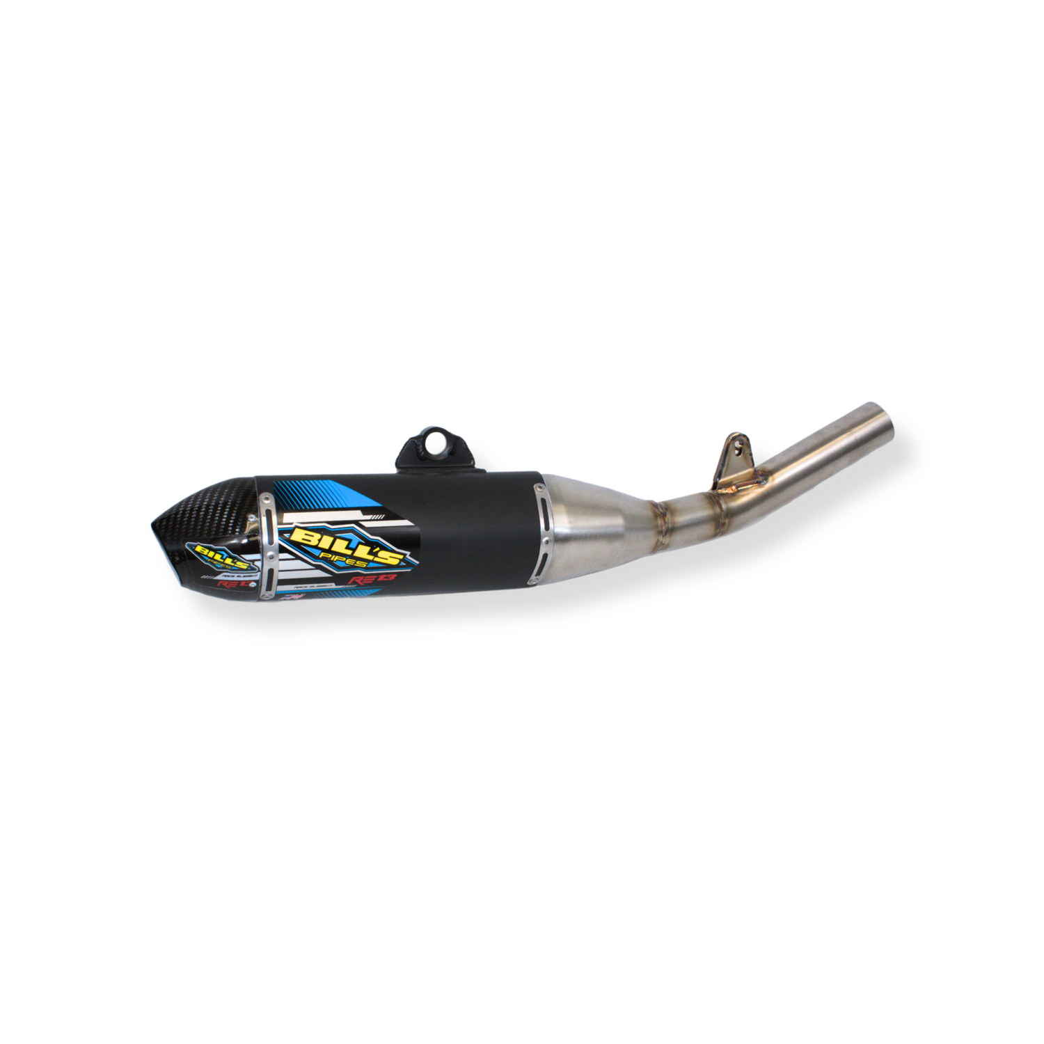 RE-13 Kawasaki KX 450F 2024-2025 Slip On - Black Out Muffler