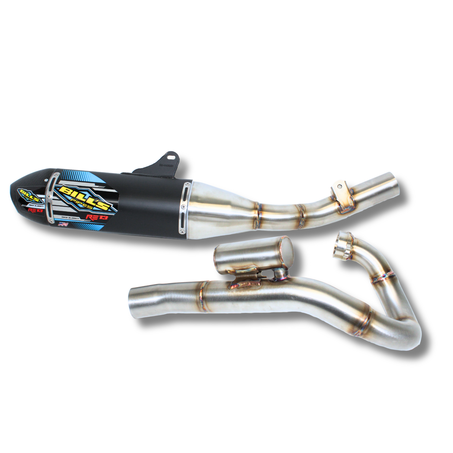 RE-13 Honda CRF 250R 2011-2013 Full System - Black Out Muffler