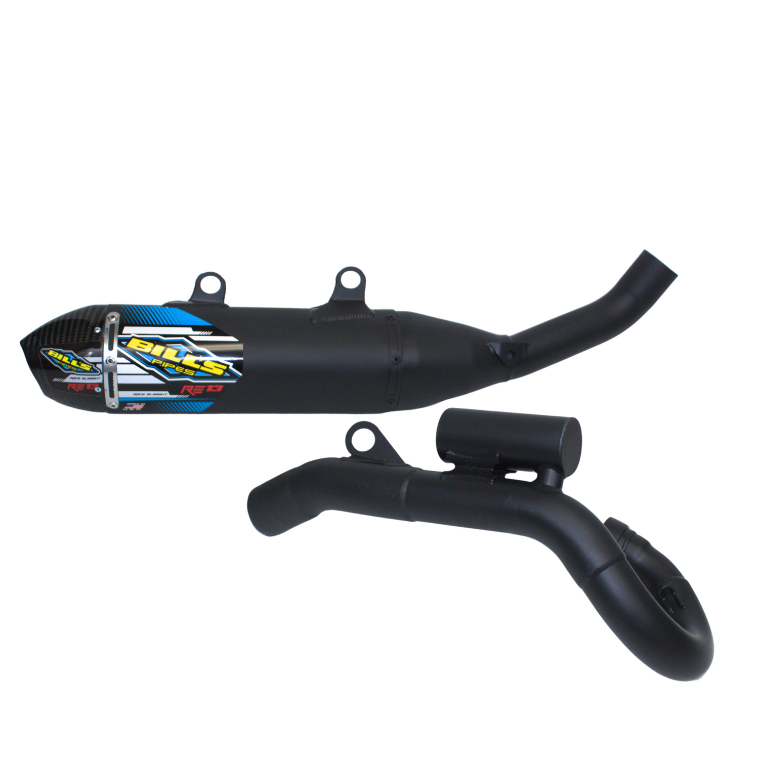 RE-13 Husqvarna FC 250 2019-2022 Full System - Black Out