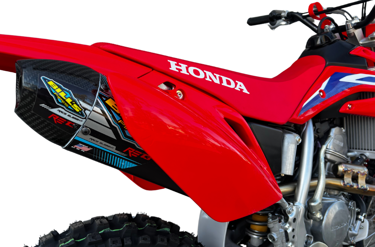 RE-13 Honda CRF 150R 2007-2025 Full System - Black Out Muffler