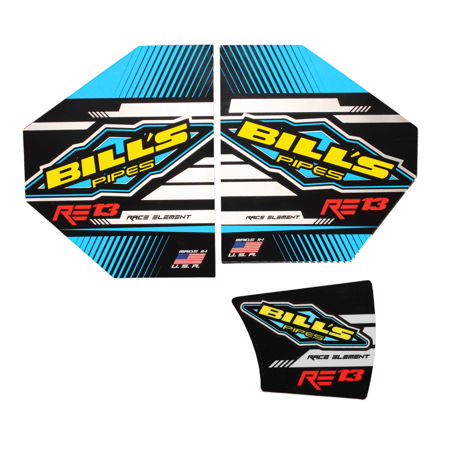 RE-13 Muffler Decal Set