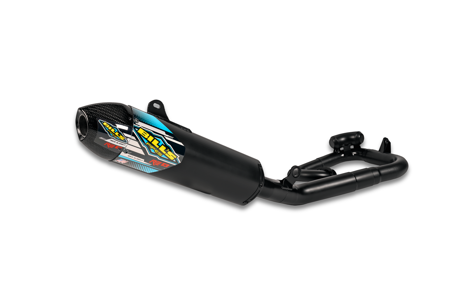 RE-13 Yamaha YZ 250F 2019-2025 Full System - Black Out