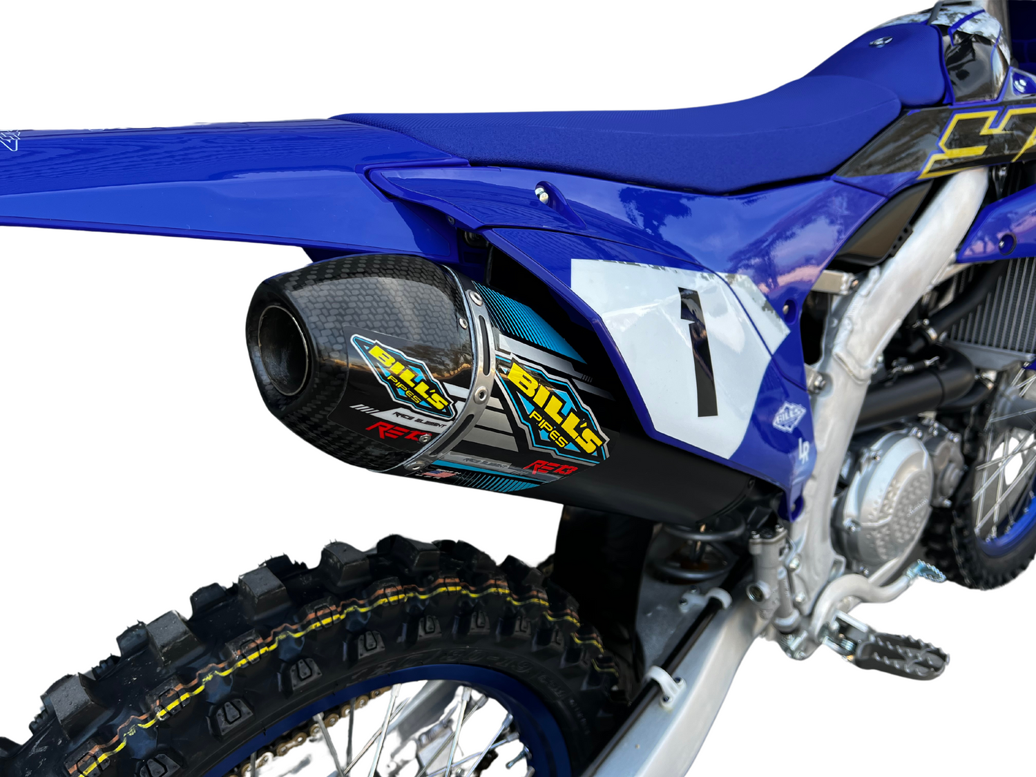 RE-13 Yamaha YZ 450F 2023-2025 Full System - Black Out