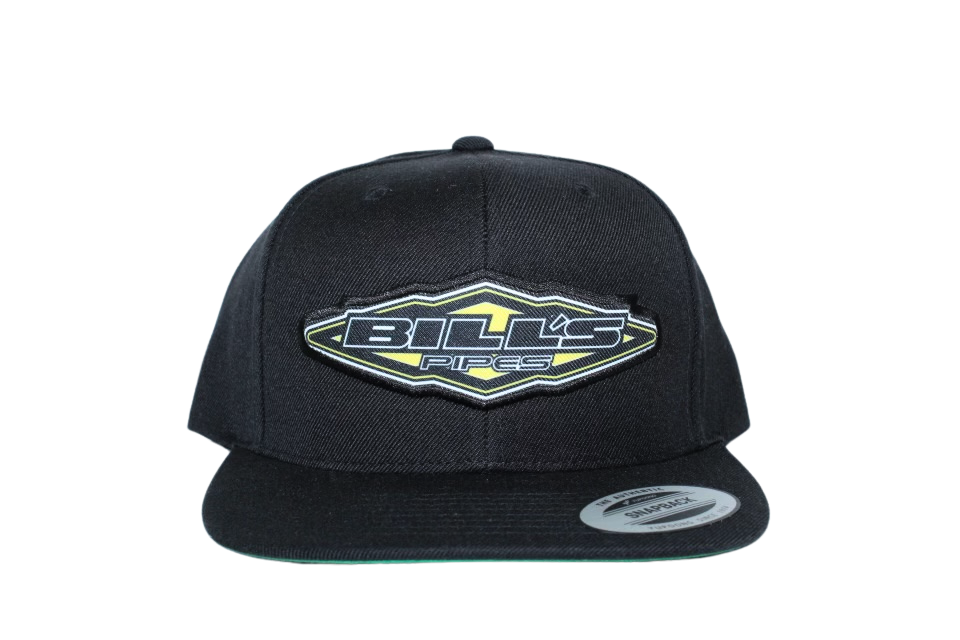 Black Bill's Pipes Hat with Diamond Patch