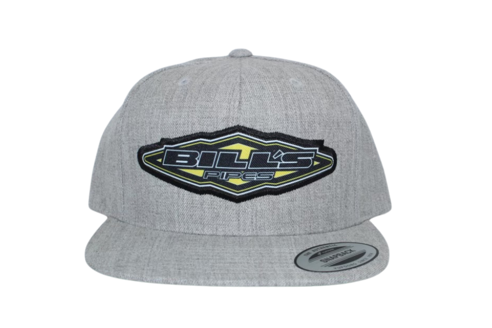 Grey Bill's Pipes Hat with Diamond Patch