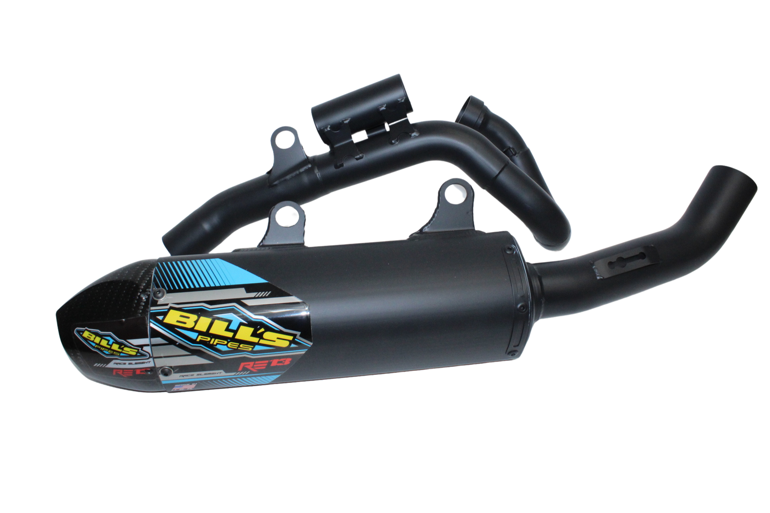 RE-13 Suzuki RM-Z 450 2018-2025 Full System - Black Out