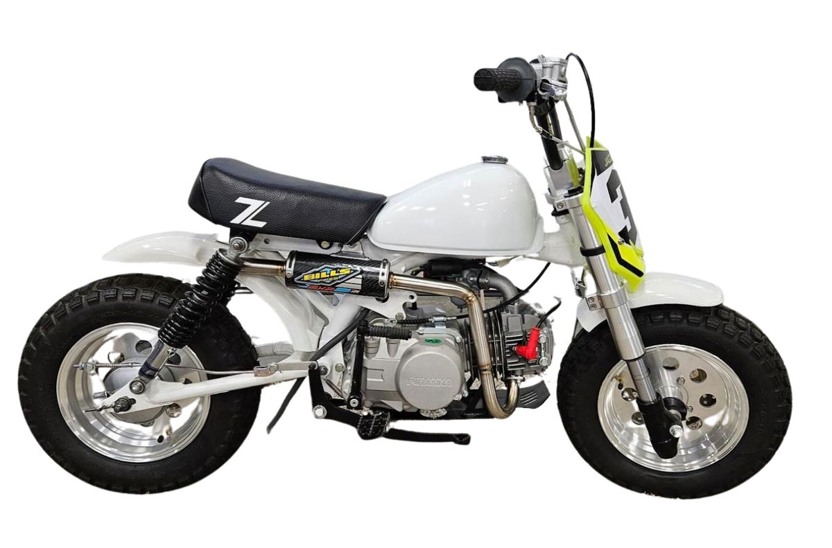 Z50r Mod Honda Z50R 1979-1999 MX-2 Carbon Big Bore Exhaust